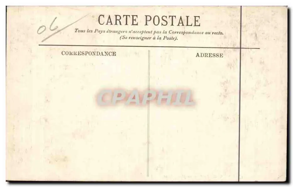 CANNES — O Square Brouhham — LL. n° 587 - Verso