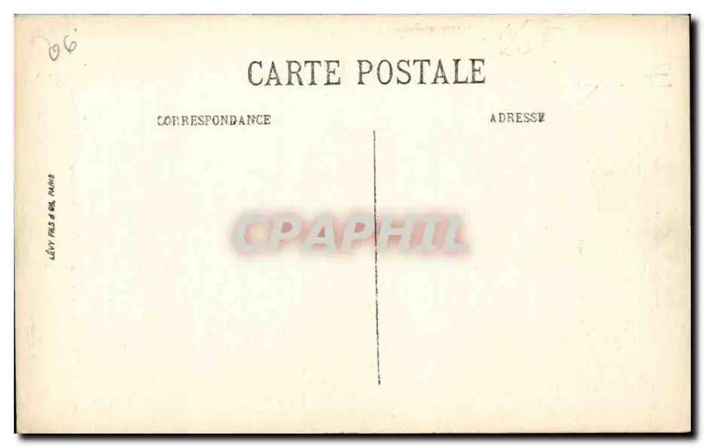 Nizza — De Sint-Reparata Kerk — Selecta, n° 140 - Achterkant