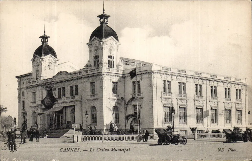 CANNES — Il Casinò Municipale — ND. Foto - Recto