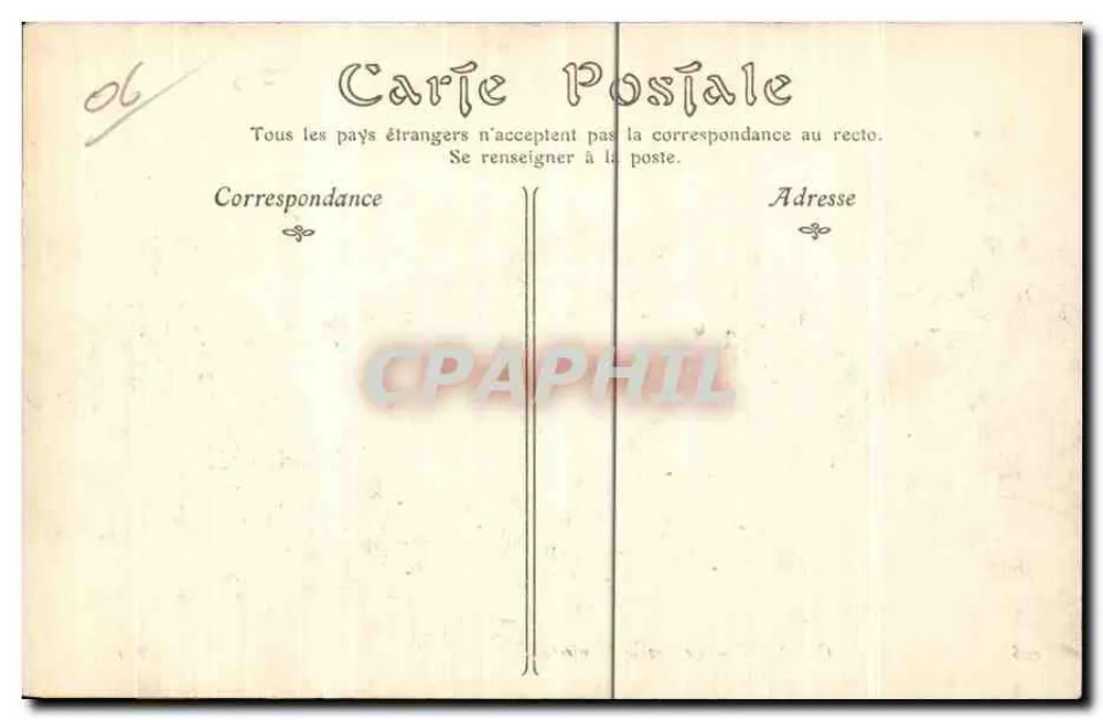 CANNES — Il Casinò Municipale — ND. Foto - Verso