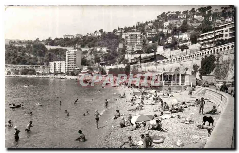 Villefranche-sur-Mer — Plage des Marinières — Les Editions MAR - Vorderseite