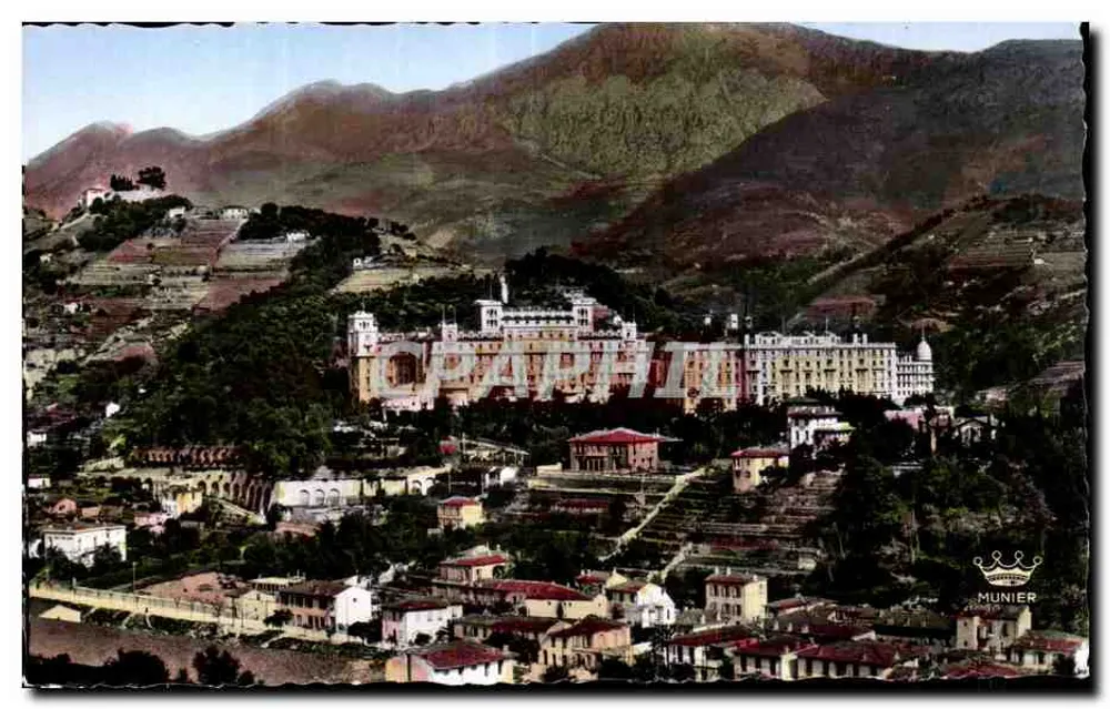 Menton — Vale do Borrigo — Hotéis — editor Munier - Frente