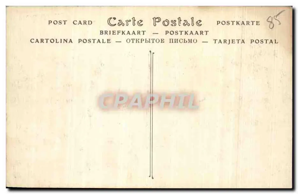 Les Sables-d'Olonne — Auf dem Weg zum Casino des Pins — JND ROL - Rückseite