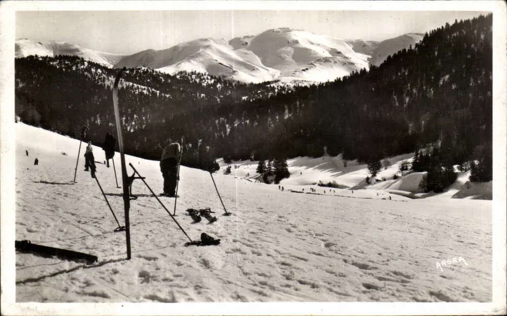 Ansicht des Puy du Rocher — Le Lioran (Cantal) — ARGRA - Vorderseite