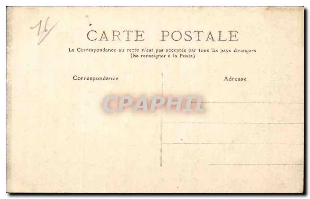 Cognac — Hotel de Ville (Fachada Norte) — Aux Dames de France, Cognac - Verso