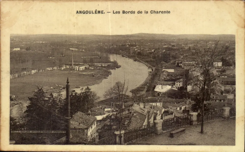 Angoulême — As Margens da Charente — Editor R. (nº 16) - Frente