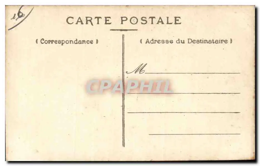 Angoulême — As Margens da Charente — Editor R. (nº 16) - Verso