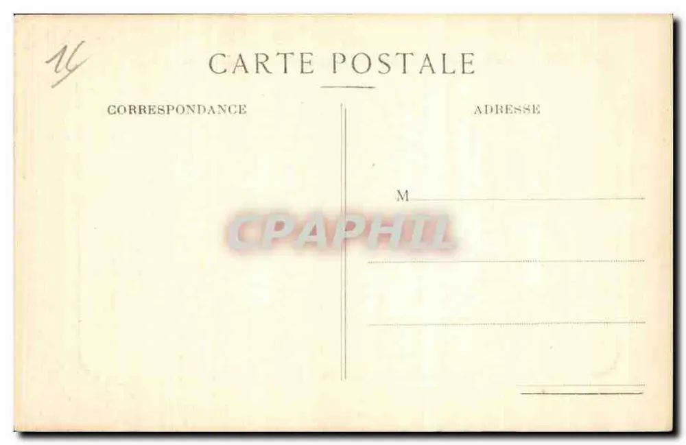 Angoulême — Hotel de Ville — O donjon - Verso