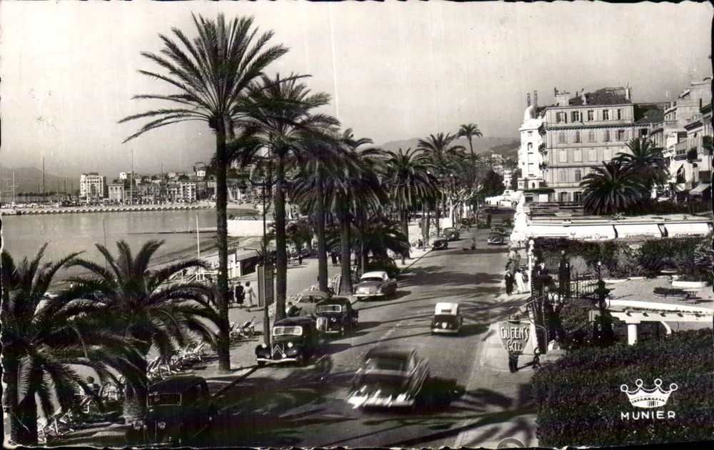 Cannes - A Promenade da Croisette — Edições Munier, n°201 - Frente