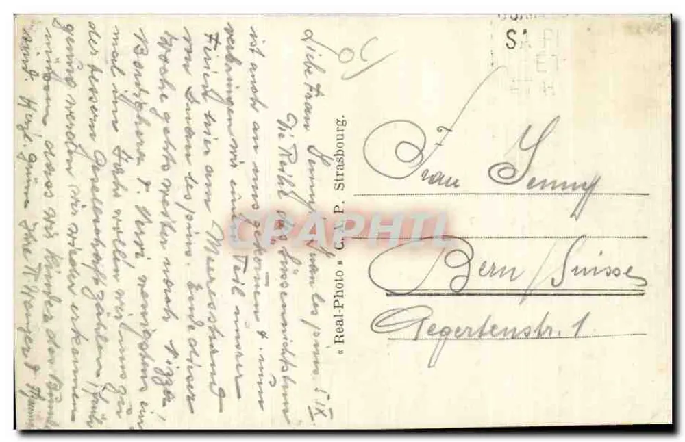 Juan-les-Pins — A Praia — Real Photo, n°73 - Verso
