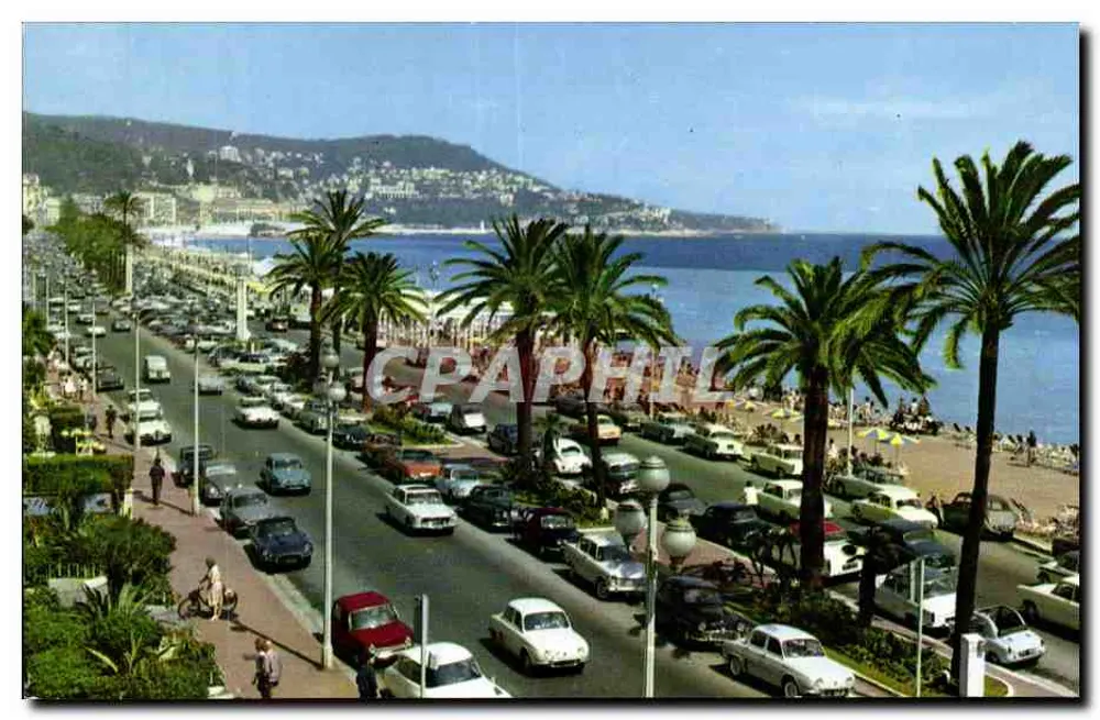 A promenade dos Anglais — Nice — editor A-M.I. n° OF 317 - Frente