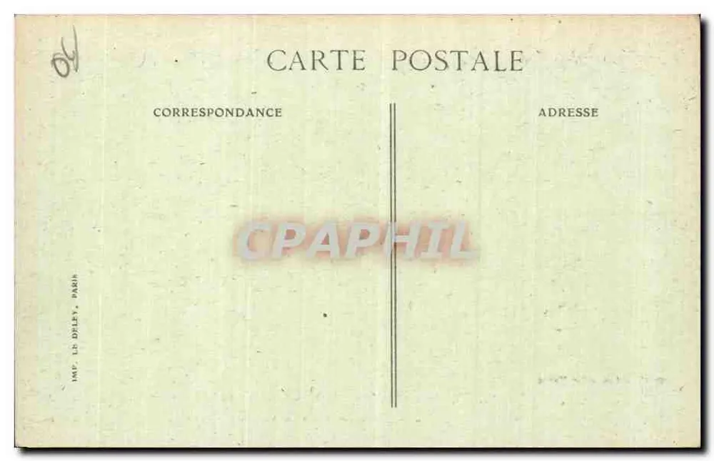 Nice-Havrais — Neue Hafenöffnung — Verlag Le Dilety, Paris - Rückseite