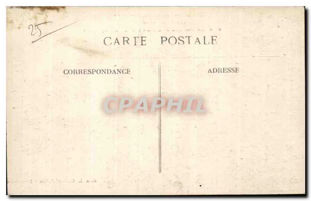 Col des Roches — Ansicht der Rançonnière — Ausflug in die Franche-Comté, französisch-schweizerische Grenze, n° 538 - Rückseite