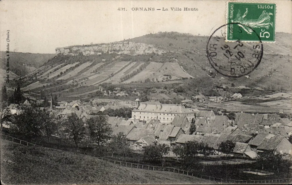 Ornans — La Ville Haute — Uitgever Ch. Simon & Mathe (Doubs) n°431 - Voorkant