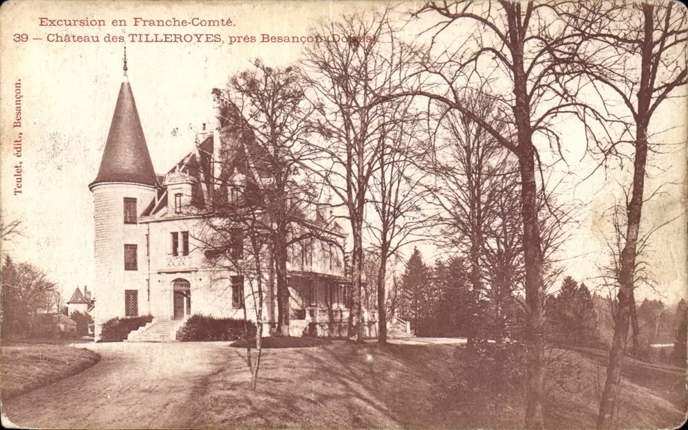 Schloss der TILLERoyes, nahe Besançon — Ausflug in die Franche-Comté — Verlag Tenulet, Nr. 39 - Vorderseite