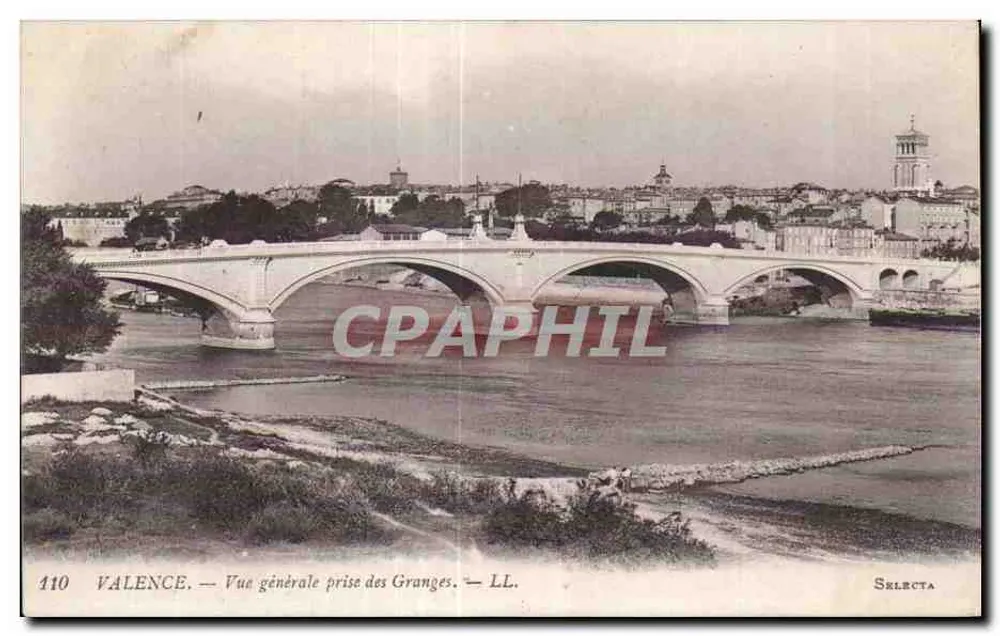 Valência — Vista geral tirada das Granges — LL. n° 110 - Frente