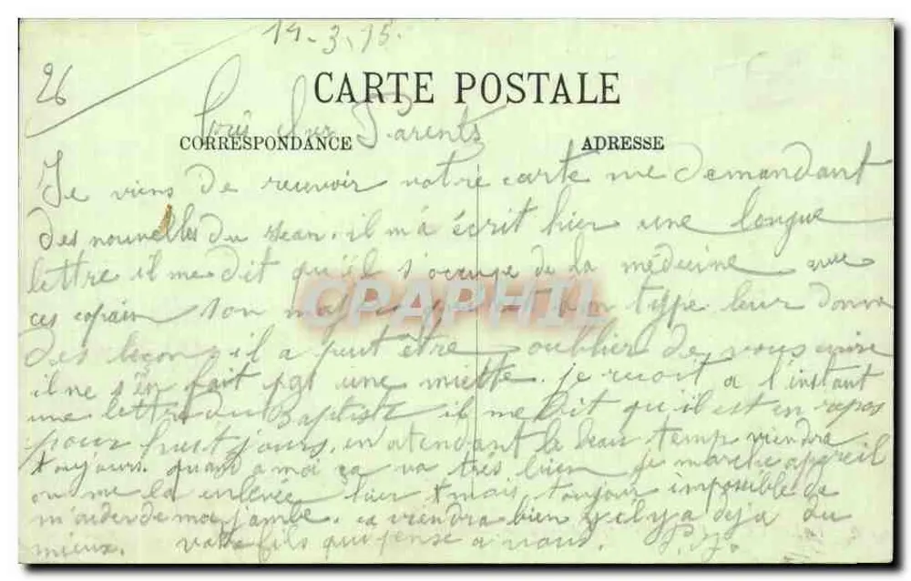 Valência — Vista geral tirada das Granges — LL. n° 110 - Verso