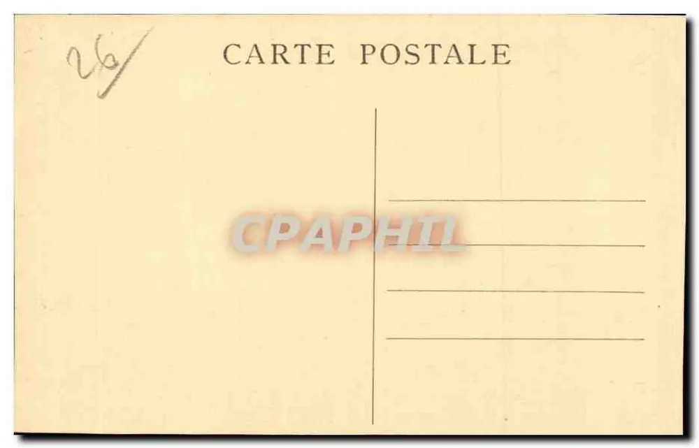 ROMANS-sur-ISIS (Drôme) — St-Barnard — El pórtico — Foto Paul Boyer — Tel. 462 - Reverso