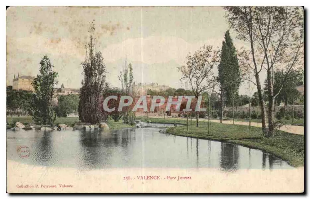 Valência - Parque Jouvet — Coleção D. Peyrouane, n°238 - Frente