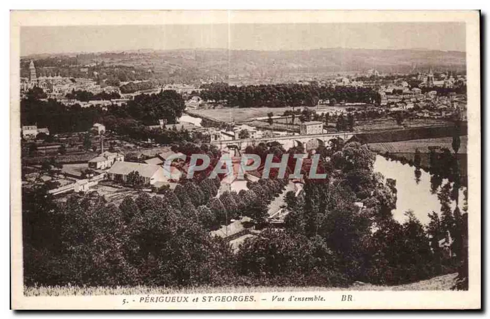 Périgueux e St-Georges — Vista geral — BR - Frente