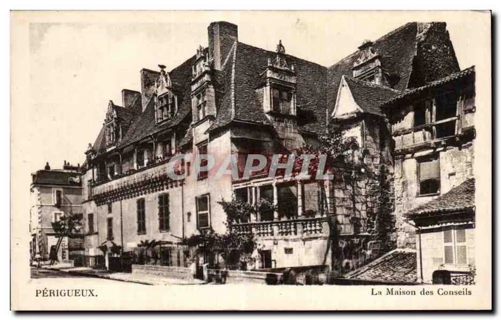 Périgueux — A Casa dos Conselhos — editor ND 5 - Frente