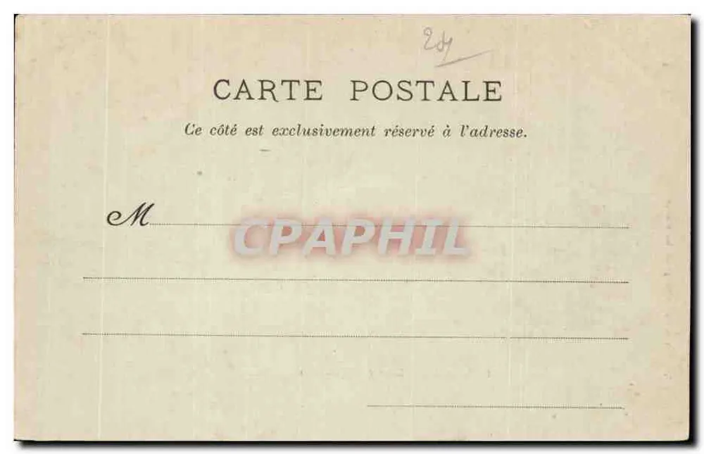 Castelo do Roc (em Sarladais) — Lib. Guiraud, Sarlat, ou venda em Périgueux — carta postal - Verso