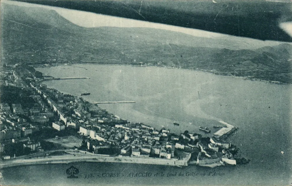 Korsika - Ajaccio und der Grund des Golfs von Avion — Photo A. Tomasi (Ajaccio) - Vorderseite