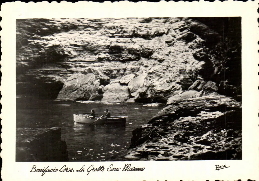 Bonnefacio, Korsika — Die Unterwasserhöhle — René - Vorderseite