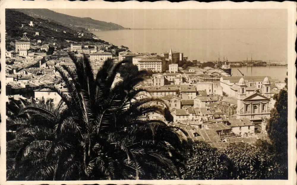 Ansicht von Bastia — Korsika — unbekannter Verlag, Seriennummer nicht sichtbar - Vorderseite