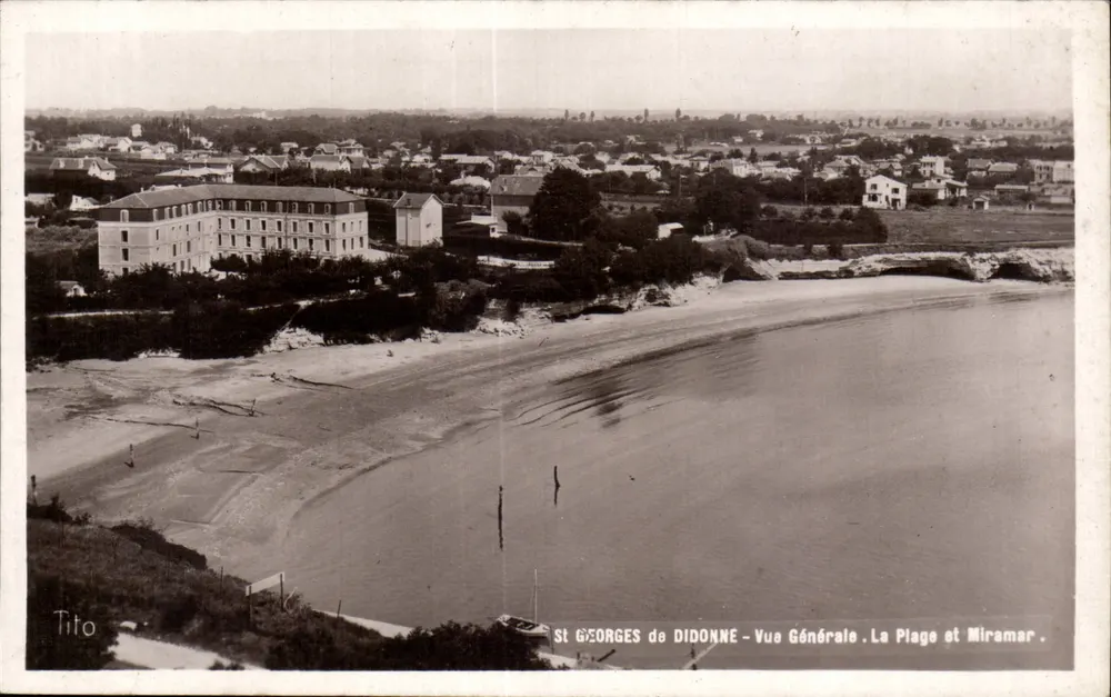 St GEORGES de DIDONNE — Allgemeiner Blick. Die Strand und Miramar — Tito - Vorderseite