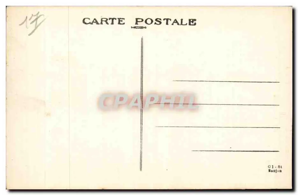 Porto de SAINT-GEORGES-de-DIDONNE — vista do porto com várias embarcações — editor Ramuntche, n° 4913 - Verso