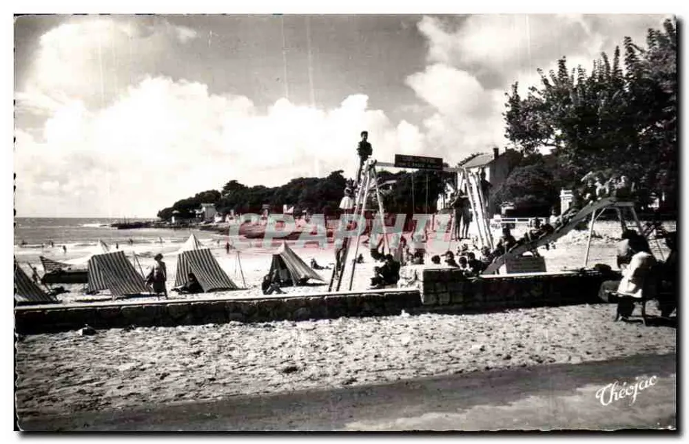 Sportspiele am Strand — Saint-Palais-sur-Mer — Verlag « La Cigogne » n°17.380.01 - Vorderseite