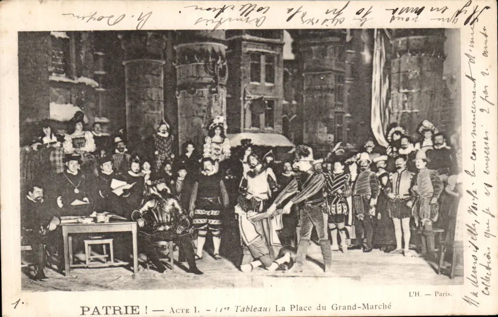 Vaterland! — Akt I. — (Erster Akt) Der Grand-Markt-Platz — L’H. — Paris - Vorderseite