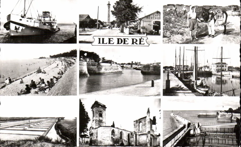 Île de Ré — Vista panorâmica — L. Chataigneau & D. Victor-Hugo - Frente