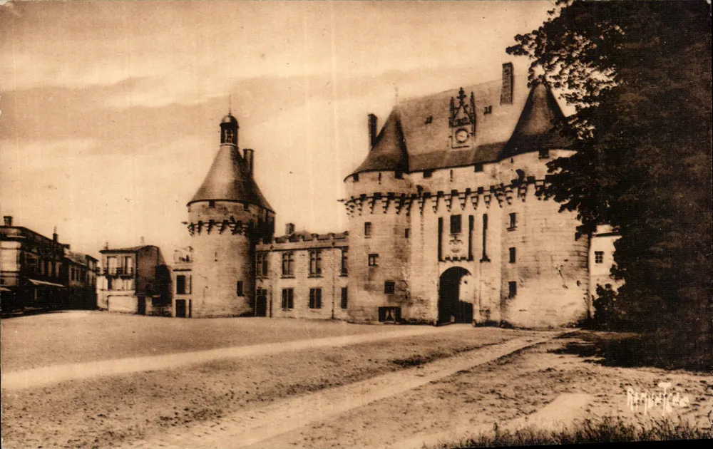 Jonzac — O Castelo — Edições Artísticas Raymond Bergevin - Frente