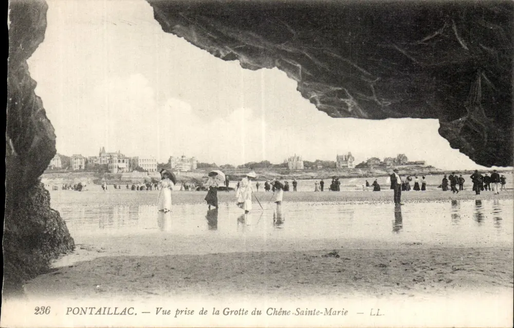 PONTAILLAC — Ansicht aus der Grotte du Chêne-Sainte-Marie — LL. n° 236 - Vorderseite