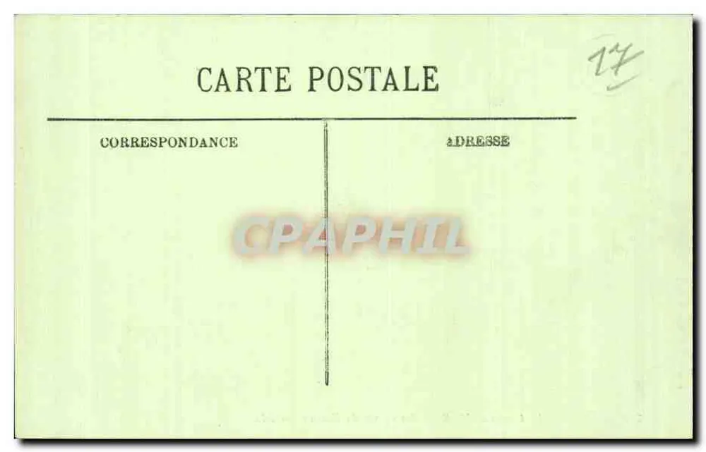 Saint-Palais-sur-Mer — A Ponta do Bureau — LL, n° 269 - Verso