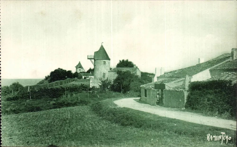 Mühle der Felsen — La Rochelle — Umgebung von Royan — Meschers — Éditions Ramontcho - Vorderseite