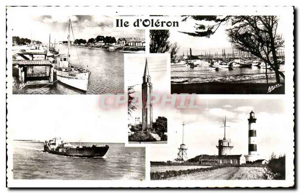 Ilha de Oléron — vista panorâmica — Edição Ariac, Grandsarts - Frente