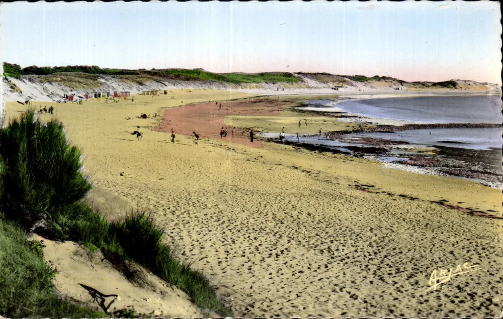 Praia da Ilha de Oléron — DOMINO — edição Arijac - Frente