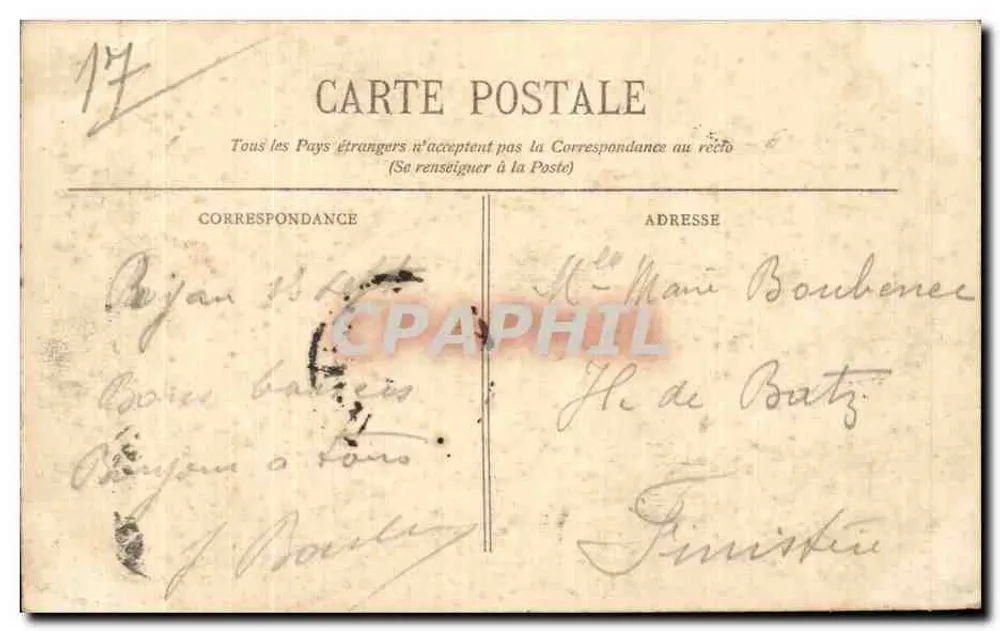 Royan - Côte d'Argent - Das Gesundheitshaus "Alfred Amiot" - BR - 2329 - Rückseite