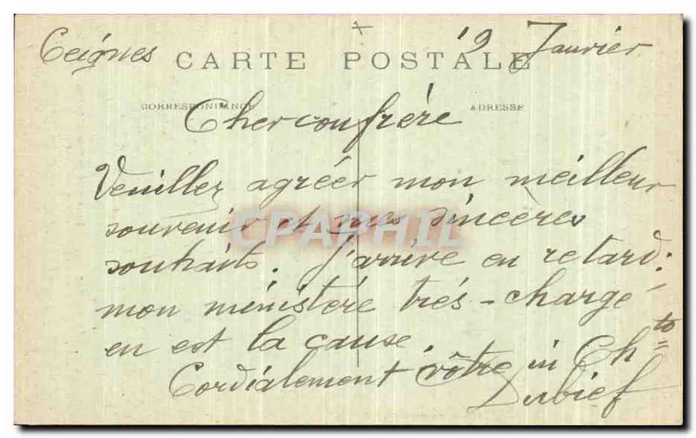 Ein Abend im Kampf — Zwei verwundete Soldaten, tot gefunden — Visé Paris N° 26 — Künstlerische Sammlung der Bonne Presse, 2. Serie - Rückseite
