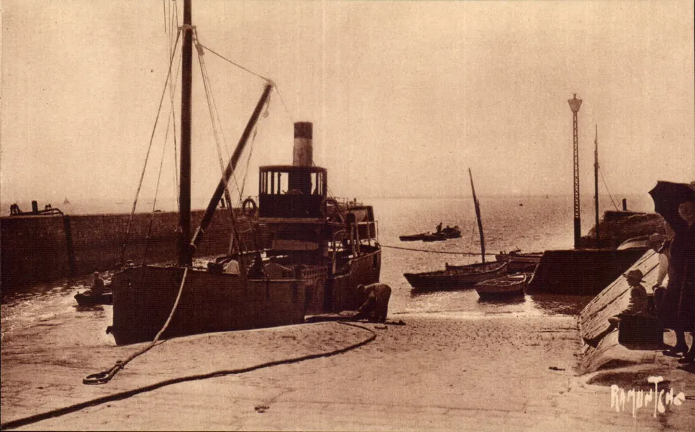 A Ilha de Oléron — Calçadão do Castelo — Edições Artísticas Raymond Bergevin - Frente