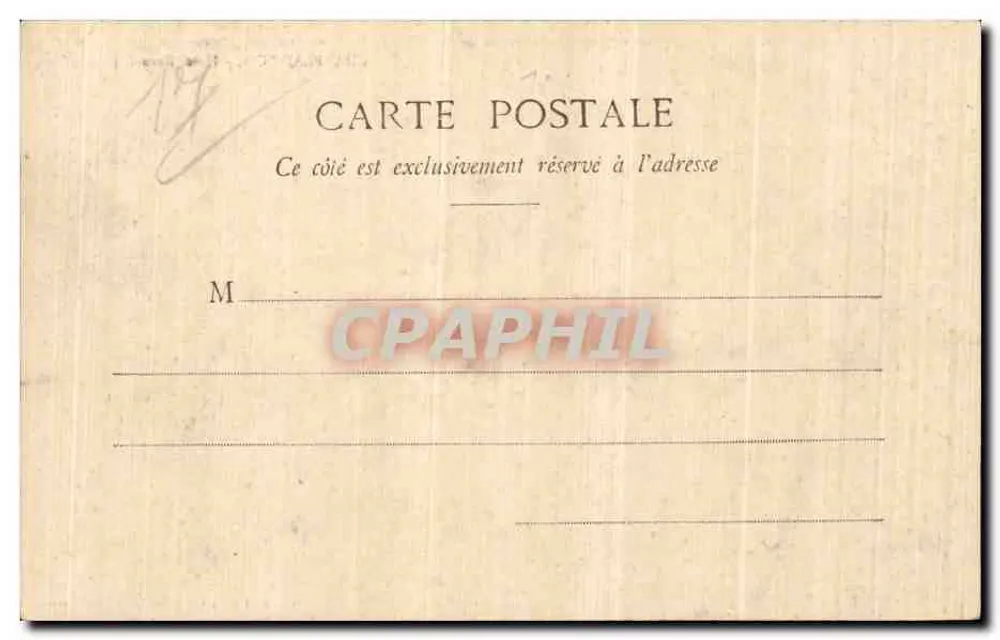 Châtelailly - Hotel Beau-Séjour — Coleção G. L. D. de Nantes, n°4 - Verso