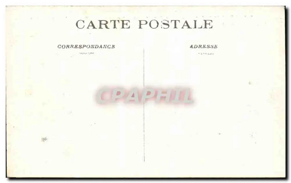 Péronne (Somme) — A Devastação Alemã — L.C.H. — Paris - Verso