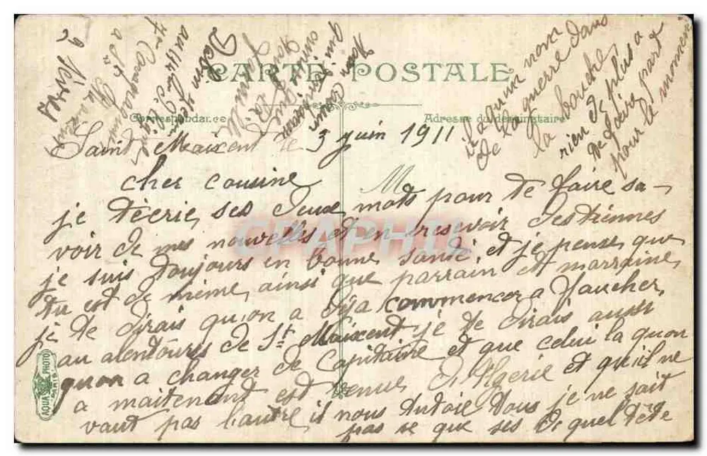 Infanterie — Decken schlagen — L.Y. & Cie, Nr. 3596 - Rückseite