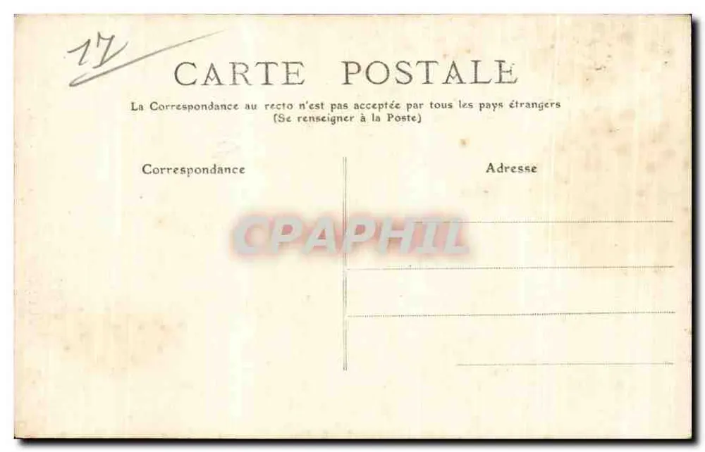 La Rochelle — Rochelais Types — L. C. - Rückseite