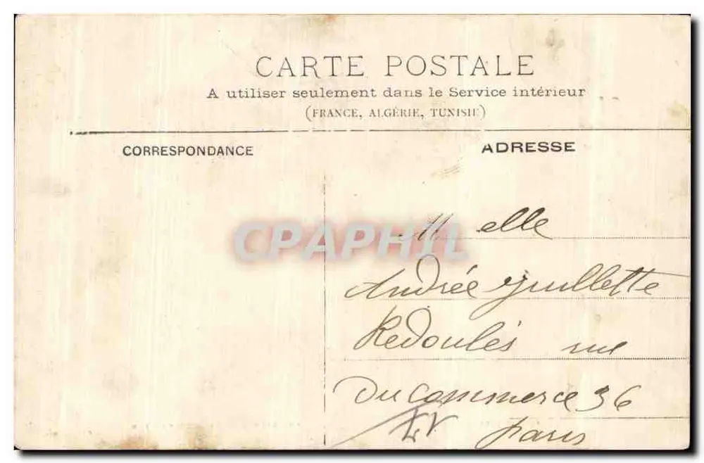 LA ROCHELLE - Vista Geral — Edição Archimbaud, N° I - Verso