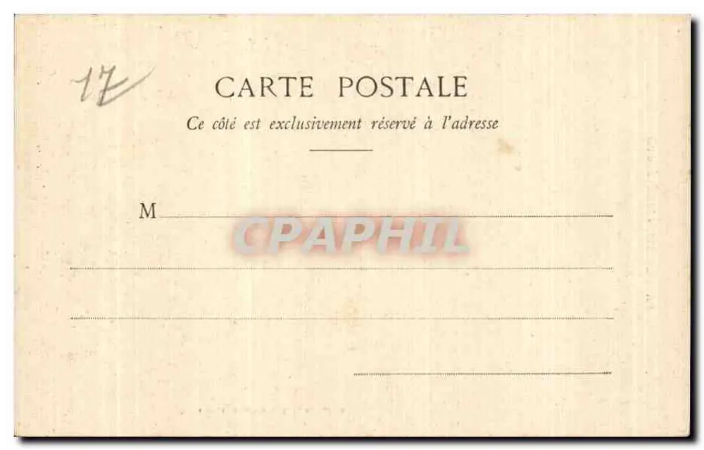 La Rochelle - L'uscita del porto — Collection G. I. D. de Nantes, N° 24 - Verso