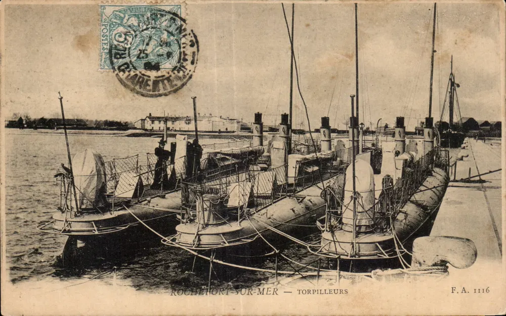 Rochefort-sur-Mer — Torpedeiros — F.A. 1116 - Frente